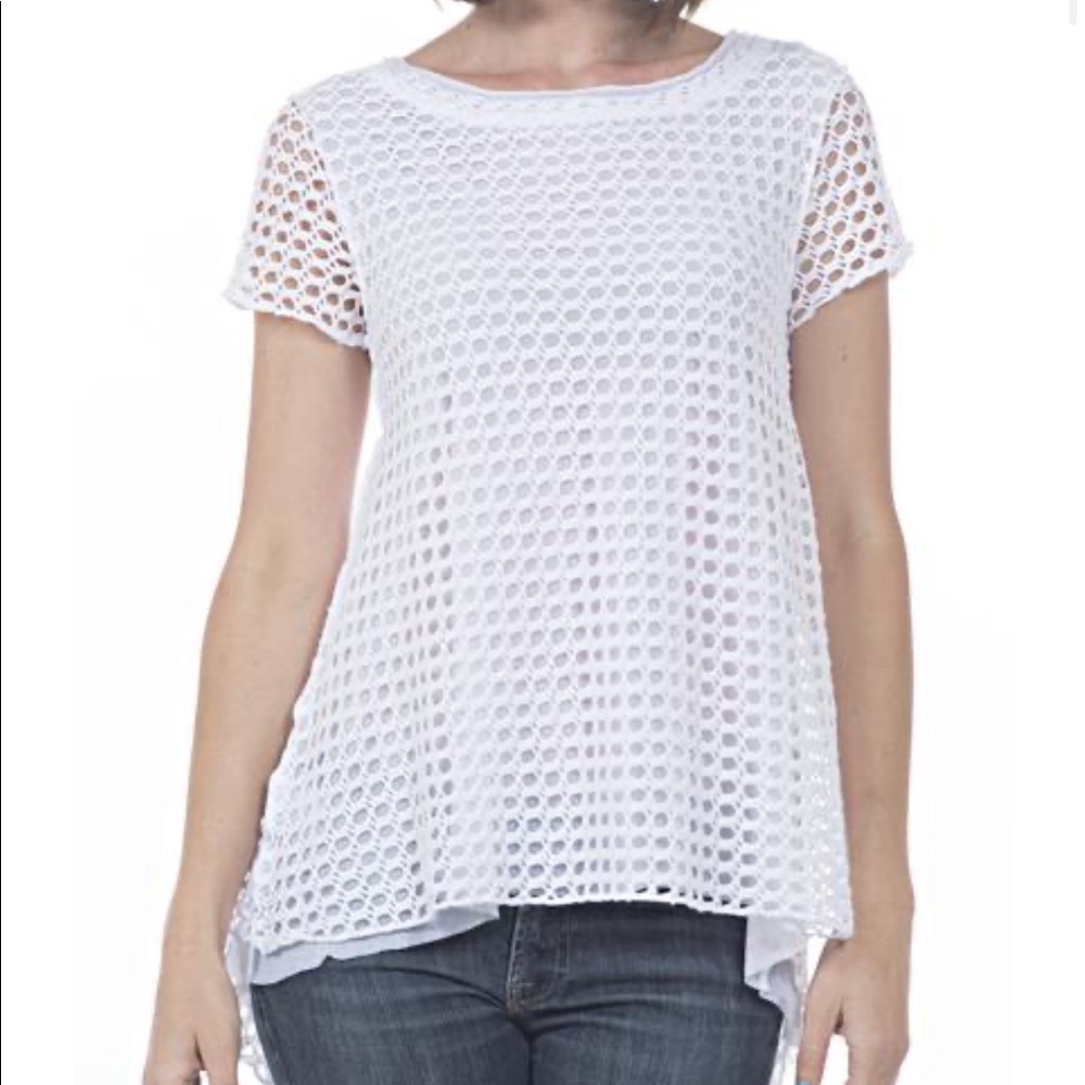 Pete crochet overlay top